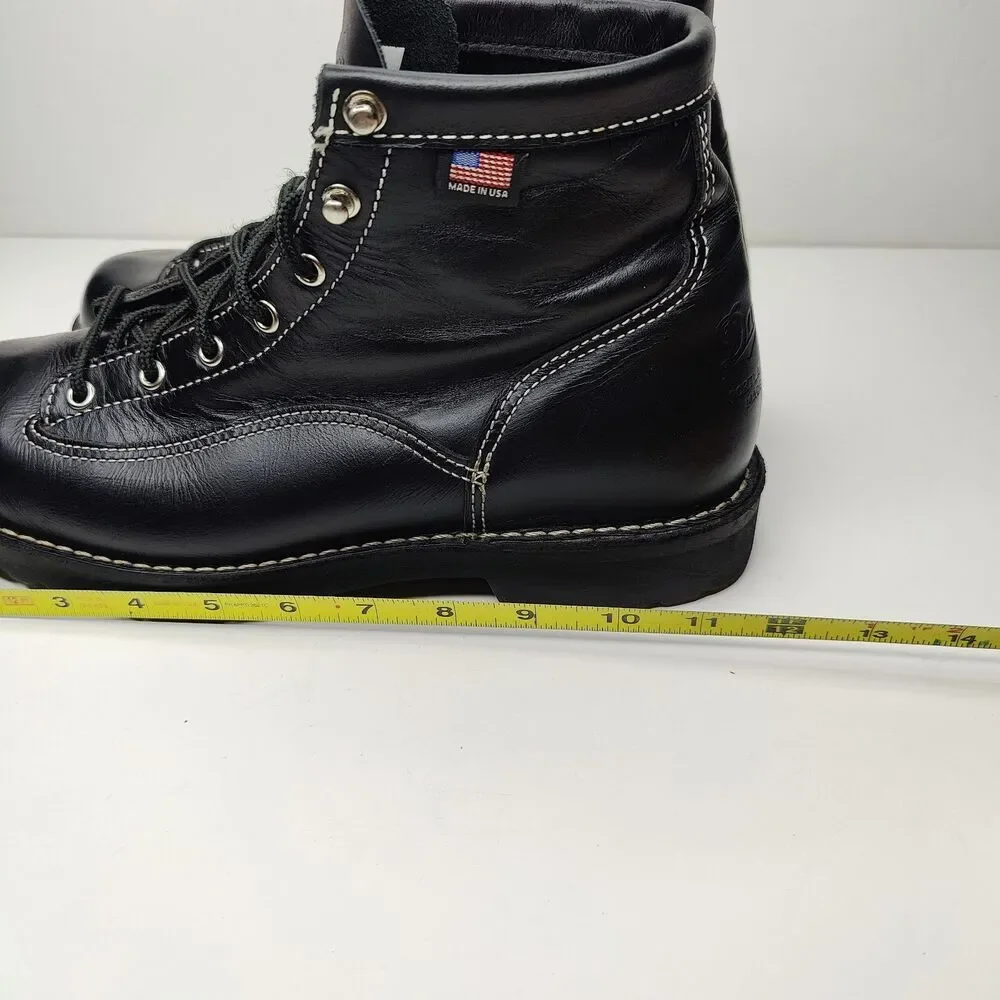 Danner Bull Run 105 Black Mountain Boots Size 10 EE Made In USA Vibram